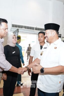 Bupati Batu Bara Hadiri Rakor Penanganan Infrastruktur Jalan dan Jembatan di Provsu