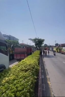 Aksi Penolakan ODOL di Semarang, Sopir Truk Tuntut Revisi UU dan Perlindungan Kesejahteraan