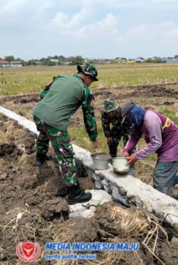 Satgas TMMD Kodim Pemalang: Membangun Talud di Desa Sukorejo dengan Semangat Gotong Royong   